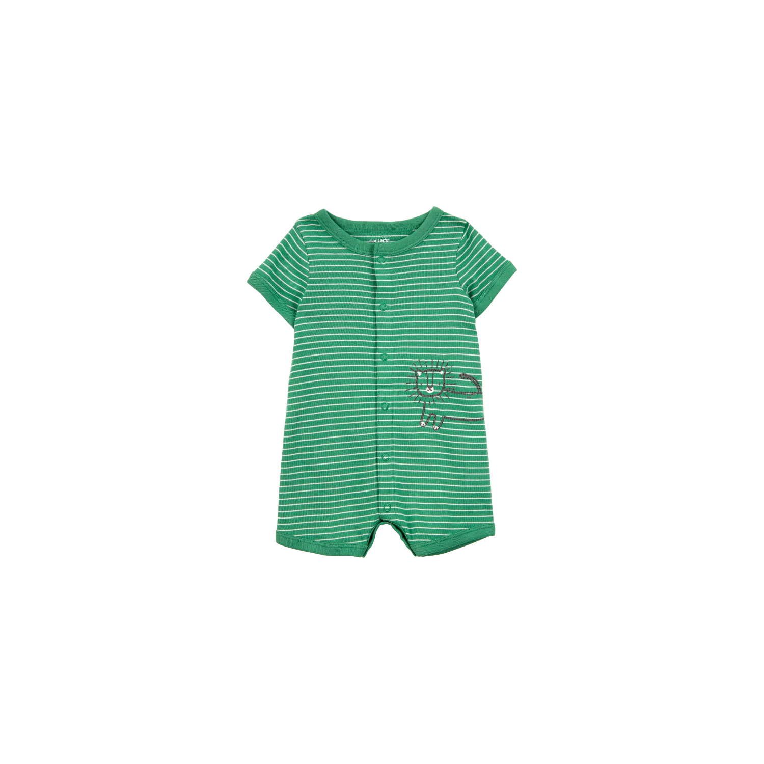 Green Lion Romper